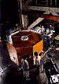 IMAGE spacecraft in the LMMS modal survey facility