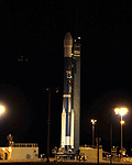 IMAGE in the pre-dawn hours, awaiting launch