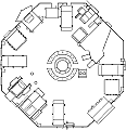 Cross section through the IMAGE spacecraft
